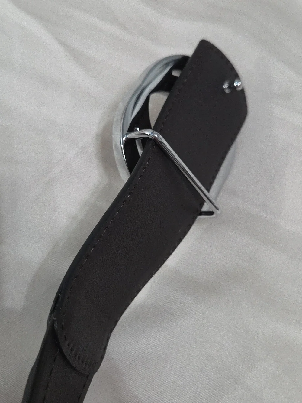 Gucci Green Red Reversible Belt with Silver Double G Buckle